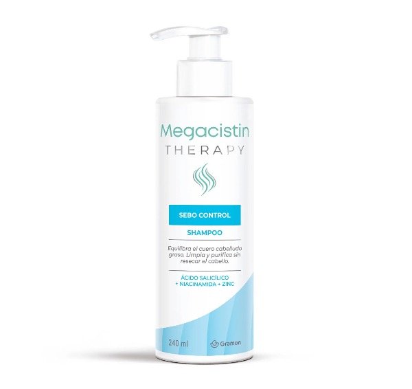 Producto - Megacistin Therapy shampoo sebo control