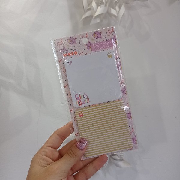 Producto - Set de Notas ADHESIVOesivas Girl Power - Wero