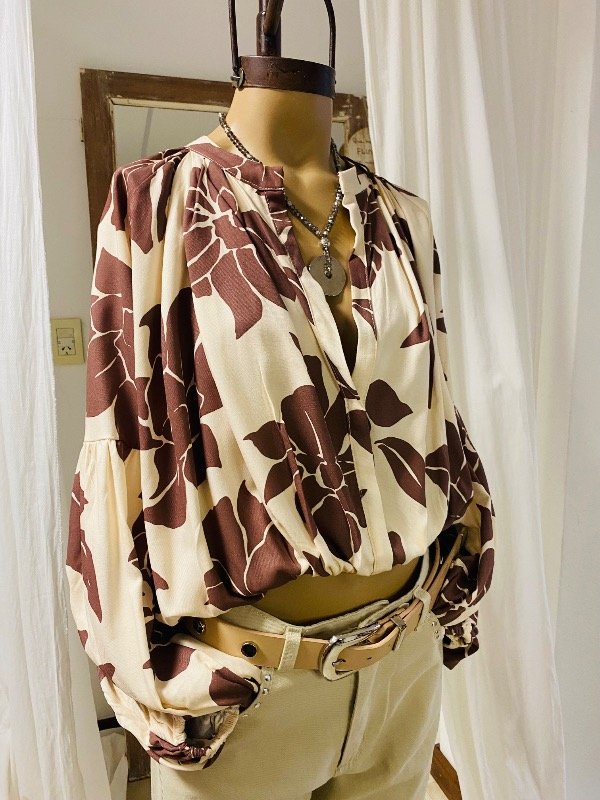 Producto - Blusa Estampada Choco