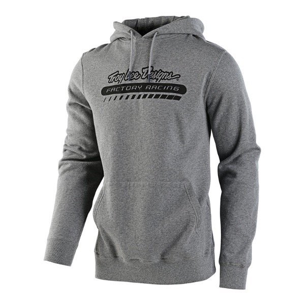 Producto - BUZO Pullover Fleece TLD Factory Racing Heather Gray E100