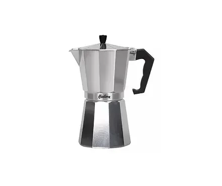 Producto - Cafetera Italiana 6 tazas aluminio Hudson