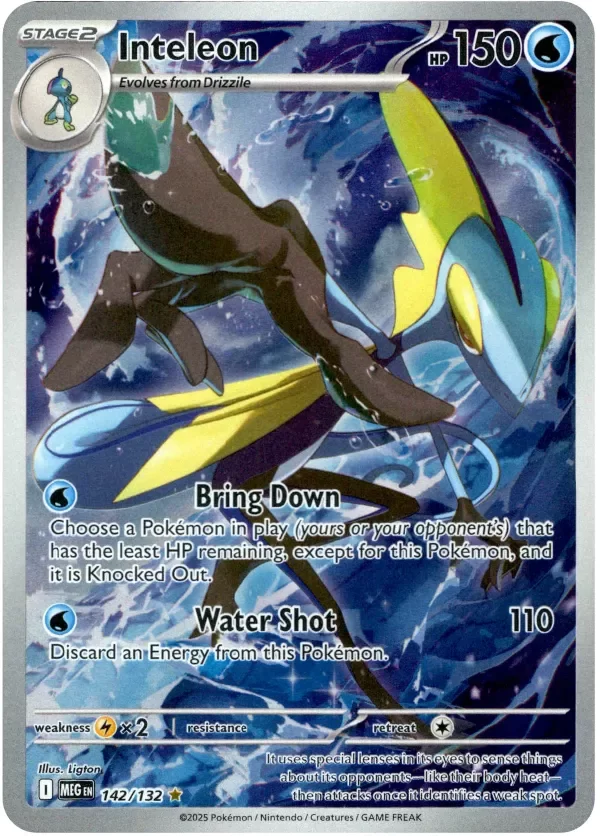 Producto - Inteleon - 142/132 - Mega Evolution - Holo