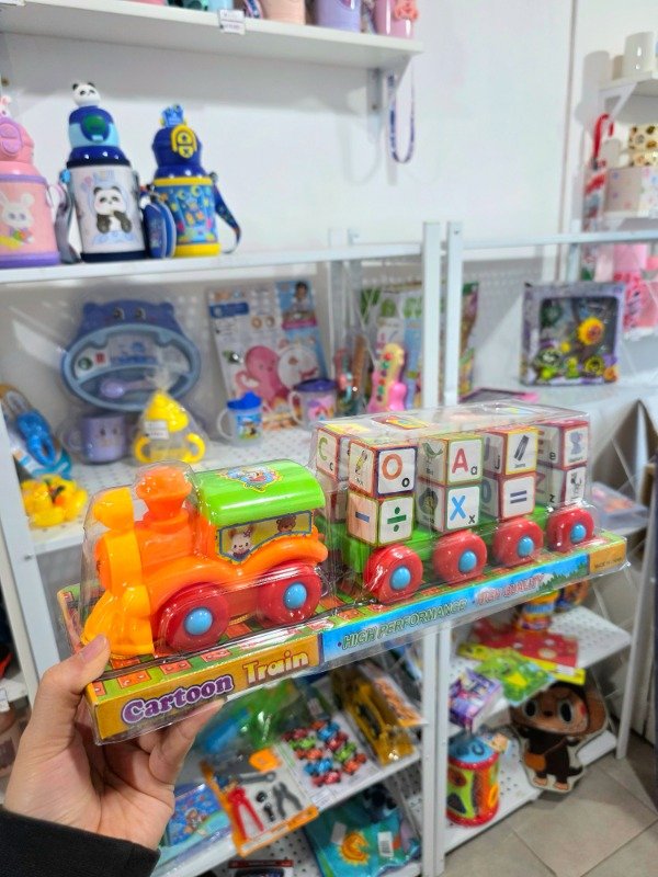 Producto - Tren didáctico con letras y números