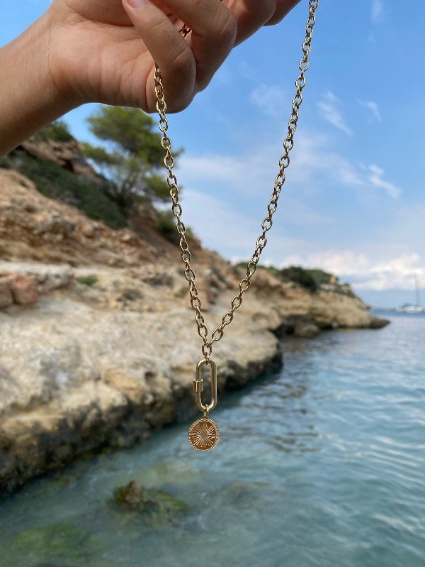 Producto - Collar Soleil 100 Acero Bañado