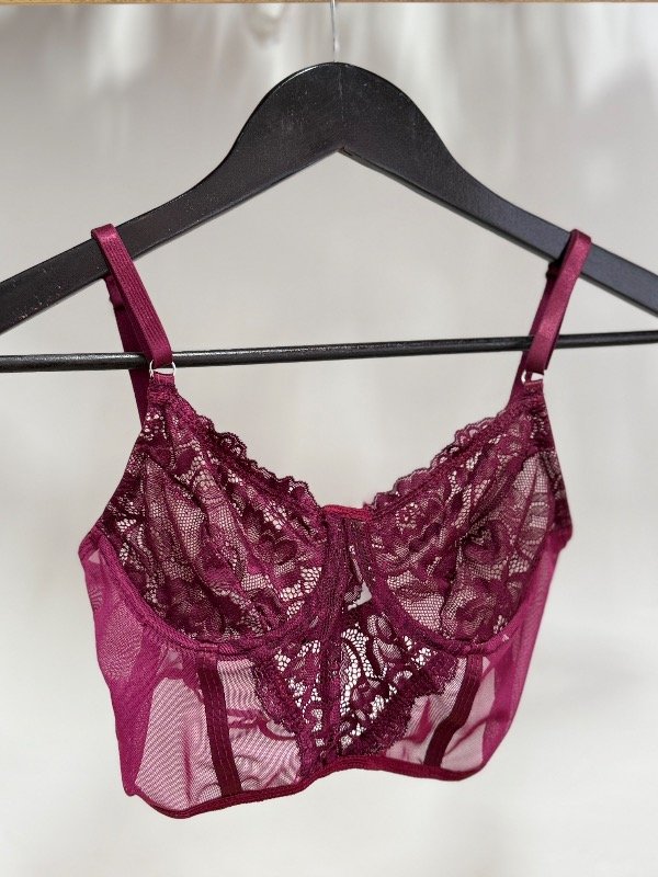 Producto - Corset Amelia bordo