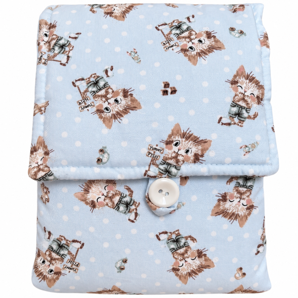 Producto - Cambiador gatito celeste