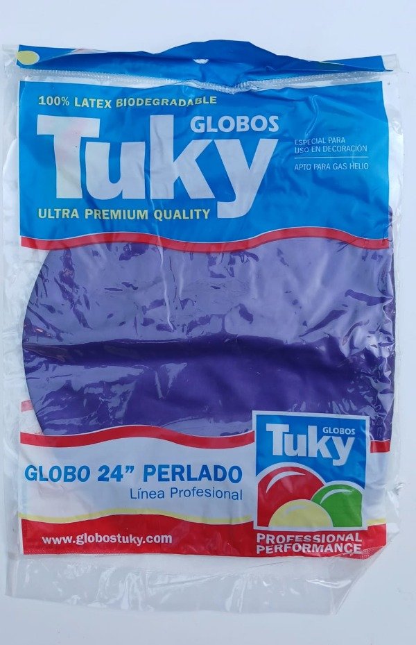 Producto - Piñata/Globo Tuky 24" Perlada Violeta