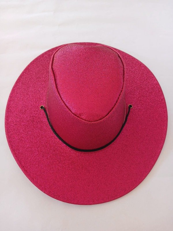 Producto - Sombrero Vaquero Glitter - Fucsia