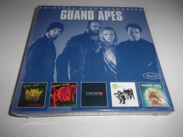 Producto - 5 CD GUANO APES ORIGINAL ALBUM CLASSICS NUEVO EUROPA 35D