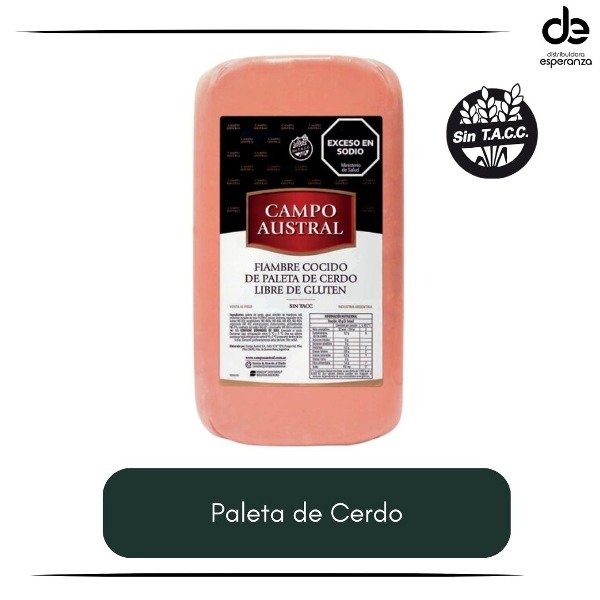 Producto - Paleta de cerdo Campo Austral