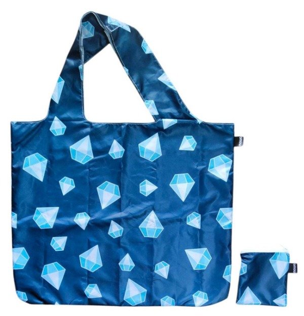 Producto - BOLSA REUTILIZABLE PLEGABLE DIAMANTES