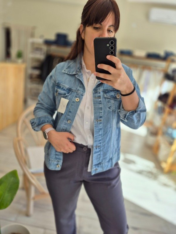 Producto - Campera Oversize Denim Simona