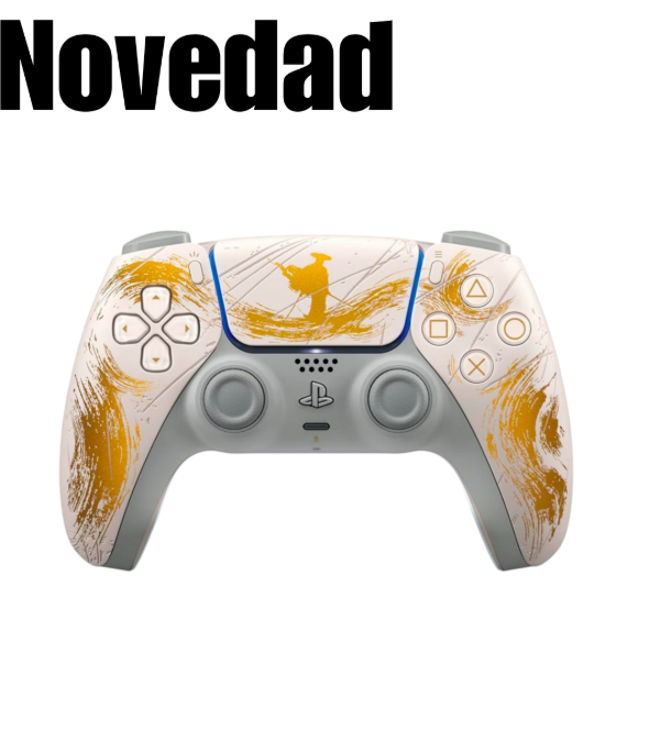 Producto - Joystick Playstation 5 Dualsense Ghost of Yotei Gold Limited Edition