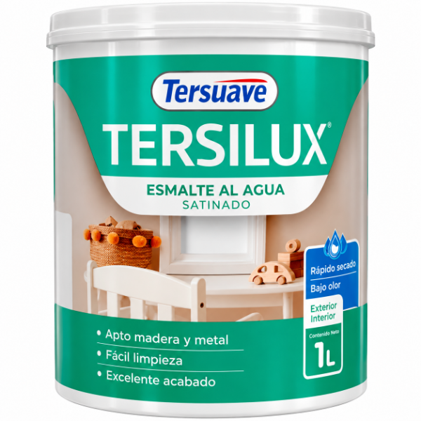 Producto - Esmalte al agua 1L satinado
