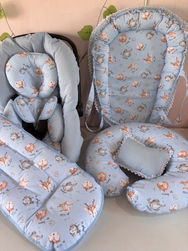 Producto - Set XL Zorrito celeste