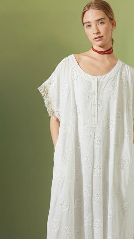 Producto - Túnica flowers Jazmín Chebar T2