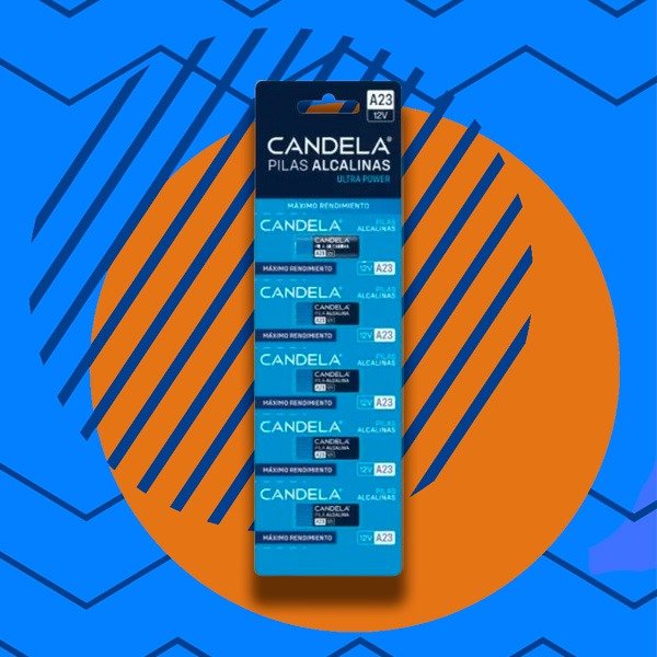 Producto - PILA CANDELA A23 ALARMAS X 5UNI