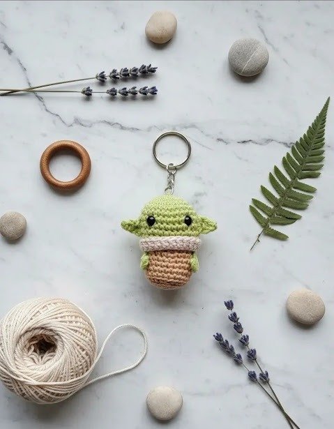 Producto - Llavero bebé Yoda