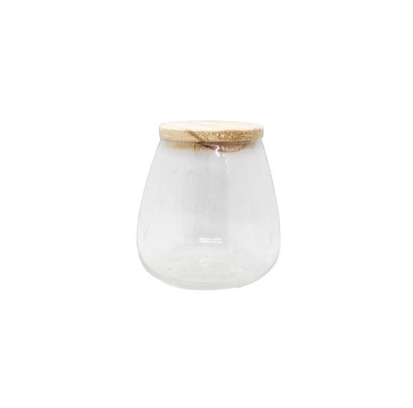 Producto - Florero Sassa Chico con Tapa de Madera