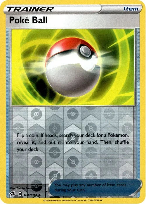 Producto - Poke Ball - 164/192 - Rebel Clash - Reverse Holo