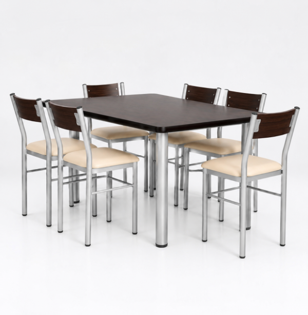 Producto - CB-03-6 mesa directorio + 6 sillas Dakar