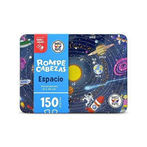 Producto - Rompecabezas en lata 150 piezas - Espacio