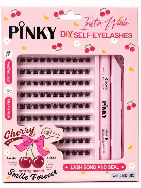 Producto - PESTAÑAS CHERRY PINZA + SELLADOR + PEGAMENTO