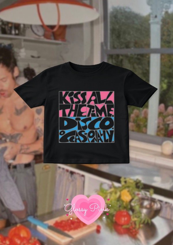 Producto - Baby Tee Kiss All The Time D - DTF
