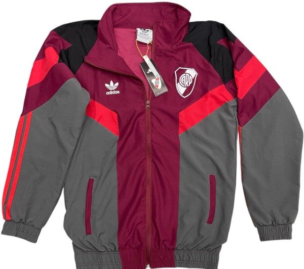 Producto - Campera River Plate Rompeviento Bordó