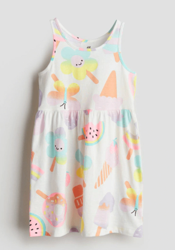 Producto - Vestido para Niñas Marca H M Arcoiris