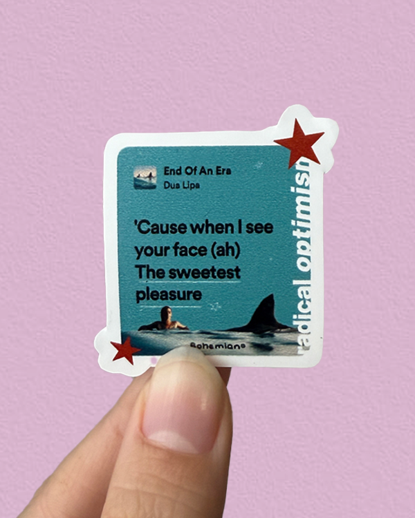 Producto - END OF AN ERA - Sticker Individual Dua Lipa