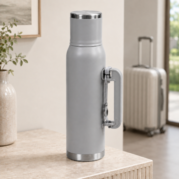 Producto - SET DE MATE PLUS 1.2LT DOBLE CAPA DE ACERO CON BOMBILLA - 2