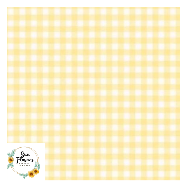 Producto - Cuadrillé amarillo