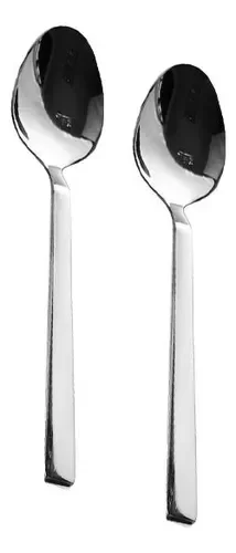 Producto - Set X 2 Cuchara De Te Kremer Viena Silver 15.8 Cm