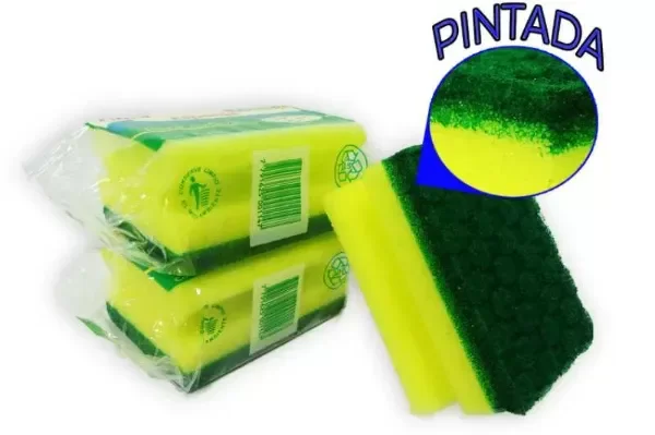 Producto - ESPONJA COCINA ACANALADA ECO