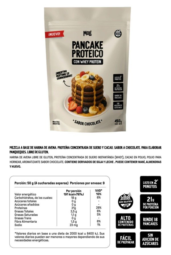 Producto - Pancake Chocolate