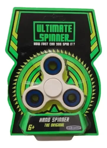 Producto - Vulcanita Spinner Ultimate Blanco/Azul