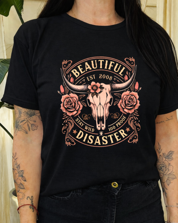 Producto - Remeron Oversize Negro T2 (Beautiful Disaster))
