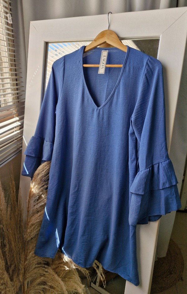 Producto - V02 vestido mangas volados