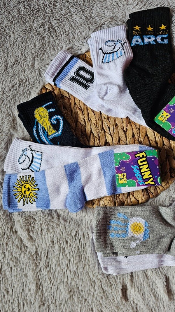 Producto - Medias ARGENTINA x3 - 1