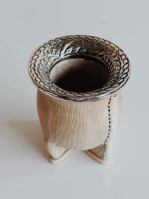 Producto - Camionero Cuero Crudo Virola Volcada 3