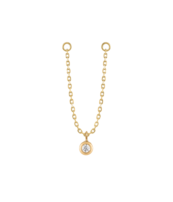 Producto - Chain con cristal oro 14k