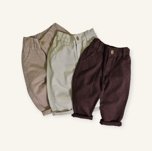 Producto - Pantalón Coffe y Latte Baggy Bebés