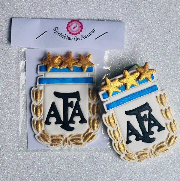 Producto - Escudo de futbol - AFA FIFA Mundial 8 cm
