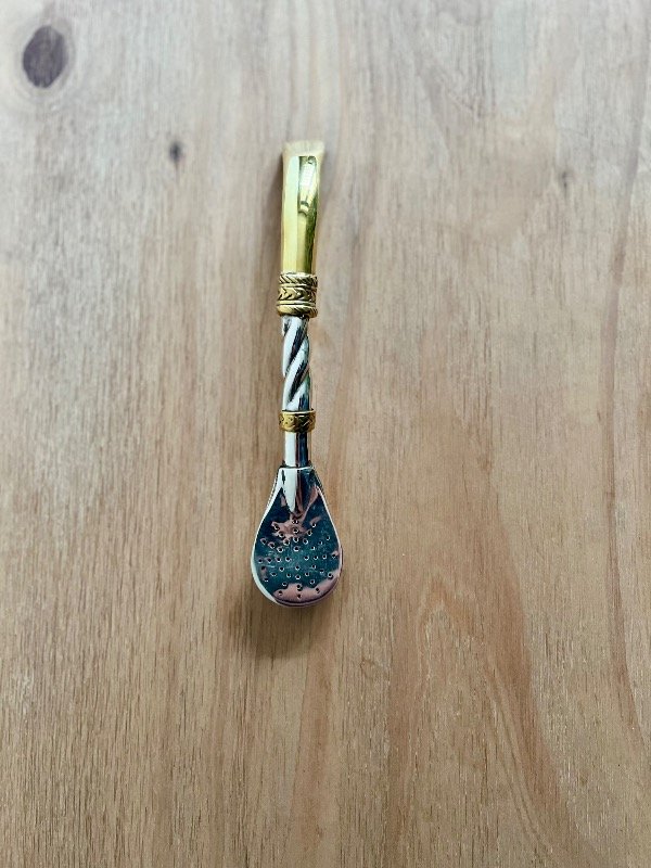 Producto - Bombillon de alpaca pico de loro-bronce (mini) - 0