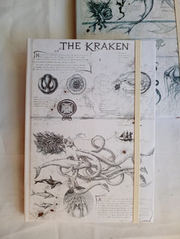 Producto - SketchBook A5 kraken - 0