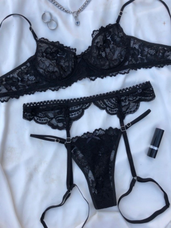 Producto - Arnés Lovely Negro - 1