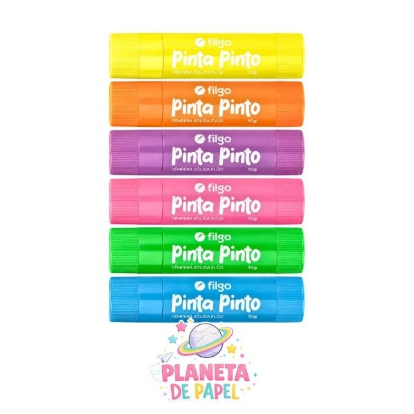 Producto - TEMPERA SOLIDA FILGO x6u. FLUO - 1
