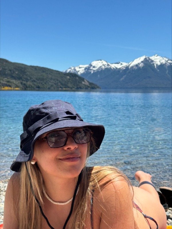 Producto - Sombrero Australiano Gabardina Azul Marino