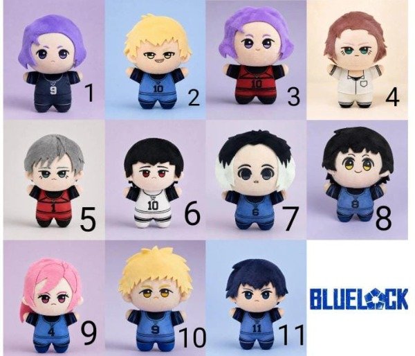 Producto - Peluches Blue Lock - Ingrese Para Elegir (24cm)